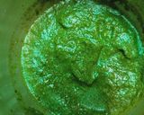 A picture of step 3 of Crispy aaloo chat.