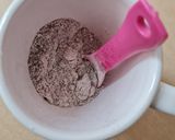 Foto del paso 1 de la receta: Mug cake de espelta y café ☕ Tortita en taza ♥