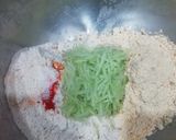 A picture of step 1 of Lauki Thepla.