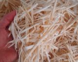 Hình bước làm 1 của món Ruốc nấm đùi gà (món chay)
