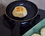 Foto langkah ke 6 dari resep Roti Arab Khubz Teflon.