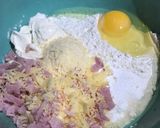 Foto del paso 2 de la receta: Bizcochos de jamón y queso