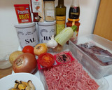 Foto del paso 1 de la receta: Calamares rellenos n°2 calamar, mejillones y carne mixta