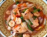 Foto langkah ke 4 dari resep Udang cabai hijau.