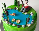 Tejszínes csoki torta recept fázis 4 fotója