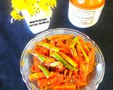 A picture of step 5 of Red Carrot Green Chilli Pickle - 10 minutes Instant Pickle.