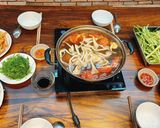 Hình bước làm 3 của món Bún cá nấu thơm (dứa)| Lẩu cá chay