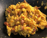 Foto del paso 5 de la receta: Chalupitas de chistorra y huevo