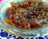 A picture of step 5 of Quick raw mango chunda.