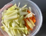 Foto langkah ke 1 dari resep Easy Cooking: Stir-Fried Chayote Squash With Anchovies (Tumis Labu Siam Ikan Teri).