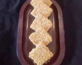 A picture of step 3 of Puffed Rajgira Brittle.