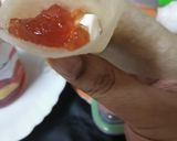 A picture of step 1 of Jam and cheese samosa.