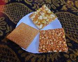 A picture of step 12 of Dry Fruit Chikki.