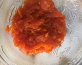 A picture of step 6 of Papaya modak.