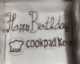 Foto langkah ke 3 dari resep Cake Special Ultah Cookpad.