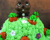 Foto del paso 12 de la receta: Tarta de zanahoria conejo de pascua