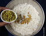 A picture of step 4 of Jhal muri.