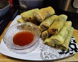 Foto langkah ke 6 dari resep Springroll Ayam Mix Veggies.