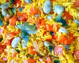 Une image de l'étape 3 de Riz aux petits légumes.