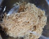 Hình bước làm 1 của món Chè Xu Xoa, Sương Sáo, Hạt Lựu Cốt Dừa