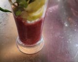 A picture of step 2 of Plum mojito.