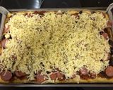 A picture of step 3 of Cauliflower Pizza Crust.