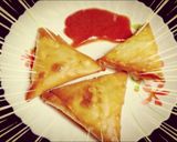 A picture of step 4 of Vegetable samosy.