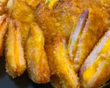 A picture of step 4 of Ham and Cheese Fry.