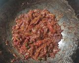 A picture of step 7 of Bhindi Karahi.