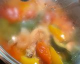 A picture of step 14 of Mother’s healthy chicken minestrone.