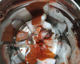 A picture of step 3 of Coconut chutney.