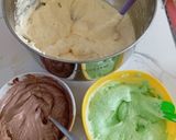 Foto langkah ke 6 dari resep 113. Marmer Cake 3 Rasa Ga Berkulit.