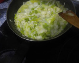 Foto del paso 1 de la receta: Tortilla de ajos porros