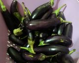 A picture of step 1 of Oil free Bharwa Baingan ki sabji.