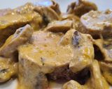 Foto del paso 5 de la receta: Solomillo de cerdo en salsa de champiñones