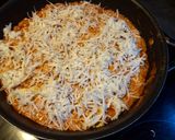 A picture of step 8 of Keto Beef Taco Skillet.