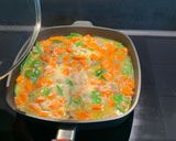 Reispfanne „aus Küchenresten“ Rezeptschritt 3 Foto