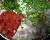 A picture of step 2 of Special vegetable dosa.