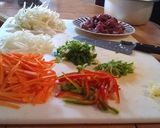 Foto del paso 3 de la receta: Desde el Fogón de la Abuela. Arroz con vegetales y carne de res