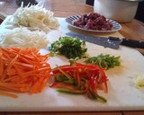 Foto del paso 3 de la receta: Desde el Fogón de la Abuela. Arroz con vegetales y carne de res
