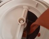 A picture of step 2 of Mocha ice cream.