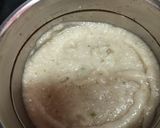 A picture of step 1 of Dahi vada.
