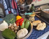 Foto del paso 1 de la receta: Wok de pollo con verduras