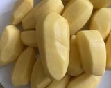 Une image de l'étape 1 de Feuilleté 🌶️aux deux 🍠🥔pommes de terre🧄.