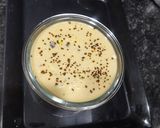 A picture of step 6 of Coffee custard.