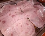 Sonkás-sajtos sült csirkemell recept fázis 1 fotója