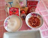 Foto del paso 1 de la receta: Budín con garrapiñadas en su interior. Vegano