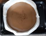 Foto langkah ke 4 dari resep Coffe Mocca Ogura Cake.