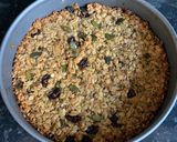 A picture of step 5 of Seed and raisin flapjack.