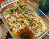 A picture of step 8 of Mango Malai.